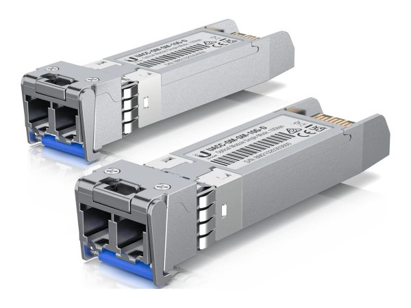 Ubiquiti UF-SM-10G U Fiber Module Single Mode 10G 2 Pack - Ricetrasmittente - Vetroresina (lwl)