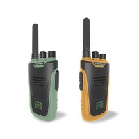 Kidywolf Walkie-Talkies mit Taschenlampe gruen/orange