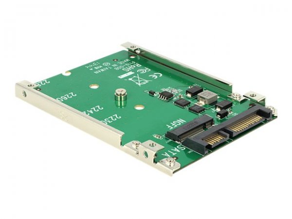 Delock 62544 - SATA - M.2 - Verde - 100 mm - 70 mm - 7 mm