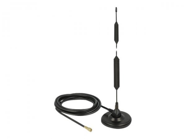 Delock 12418 - 5 dBi - 0.824 - 0.96 / 1.71 - 1.99 GHz - 50 ? - Antenna omnidirezionale - SMA - Masch