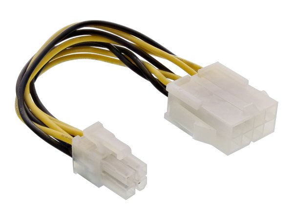 InLine Cavo di alimentazione int. da ATX 2.0/EPS 8Pin a ATX1.3 4Pin 12V - 0,15m