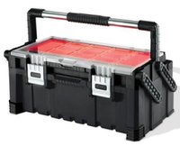 Keter 237785 Werkzeugkasten unbestückt Schwarz