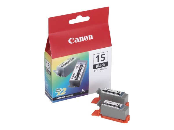Canon BCI-15 - 2er-Pack - Schwarz - Original