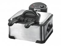 Clatronic FR 3195 - 4 L - 4 L - Doppia - Nero - Acciaio inossidabile - Acciaio inossidabile - 2000 W Clatronic FR 3195 - 4 L - 4 L - Doppia - Nero - Acciaio inossidabile - Acciaio inossidabile - 2000 W