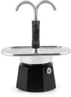 Bialetti Mini Express - Moka - 0,09 L - Acciaio inossidabile - Alluminio - 2 tazze - 115 mm