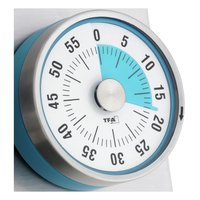 TFA 38.1028.20 - Timer da cucina meccanico - Turchese - 60 min - Plastica - Acciaio inossidabile - A