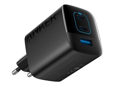 Anker Innovations 336 - Netzteil - 67 Watt - IQ 3.0 PD/PPS - 3 Ausgabeanschlussstellen 2 x