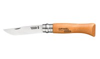 Opinel 000402 - Coltello con lama a bloccaggio - Camper/scout - Acciaio al carbonio - Legno - Acciai