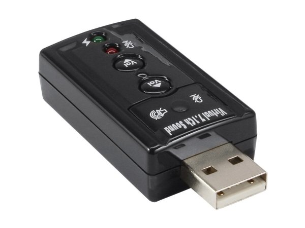 InLine Soundkarte - 7.1 - USB 2.0 - CMedia