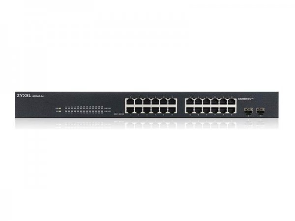ZyXEL GS1900-24 - Switch - Smart - 24 x+ 2 Gigabit SFP - - 1 - - 1 - Interruttore - 1 Gbps
