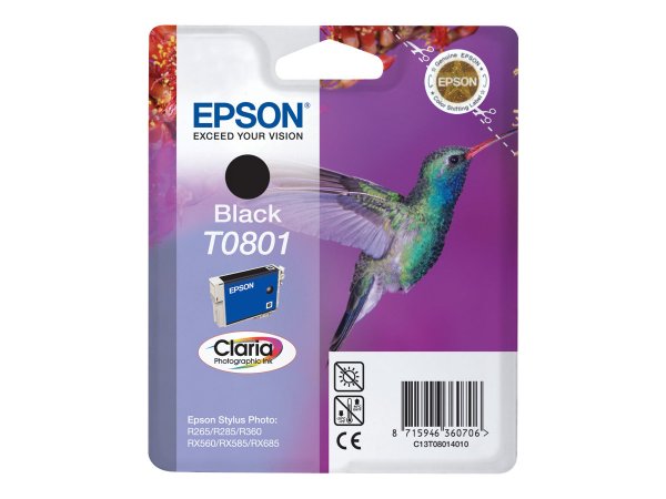 Epson Hummingbird Cartuccia Nero - Nero - Inchiostro a base di pigmento - 7,4 ml - 1 pz