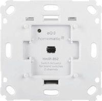 eQ-3 AG Homematic IP Schaltaktor für Markenschalter– 2-fach