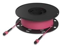 Ubiquiti Indoor OM4 multi-mode fiber patch cable with MPO-12 Type - Cavo - Rete