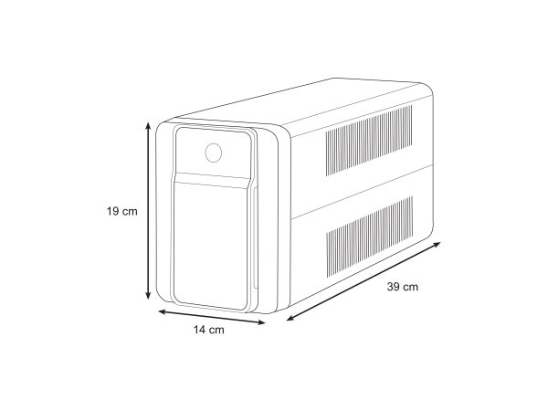 APC BX1200MI-FR - Back-Ups - (offline) ups - 1200 W