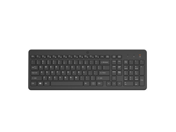 HP 220 - Tastatur - kabellos - 2.4 GHz - Deutsch - Tastiera - QWERTZ