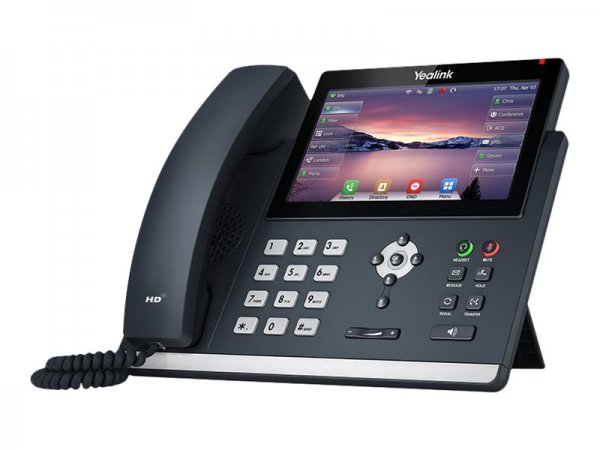 Yealink SIP-T48U - IP Phone - Grigio - Cornetta cablata - 1000 voci - LED - 17,8 cm (7")
