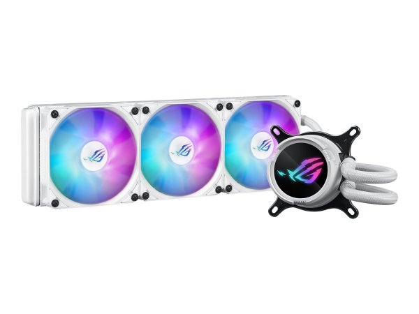 ASUS ROG Strix LC III 360 ARGB white Komplettwasserkühlung für AMD und Intel CPU