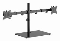 Gembird MS-D2ST-01 Dual monitor desk stand rotate tilt swivel 17-32 up to 9 kg