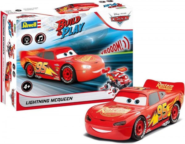 Revell Lightning McQueen Disney Cars Pixar Auto Modellino con Luci e Suoni