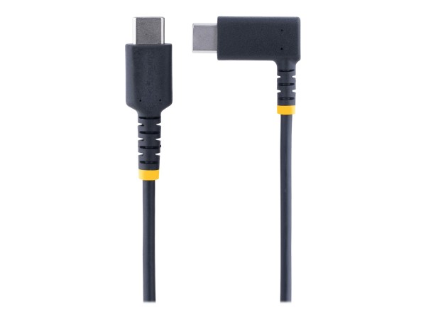 StarTech.com 1ft USB C Charging Cable Right Angle 60W PD 3A Heavy Duty Fast Charge USB-C - Cavo - Di