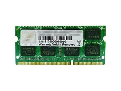 G.Skill 4GB DDR3-1600 SQ - 4 GB - 1 x 4 GB - DDR3 - 1066 MHz - 204-pin SO-DIMM