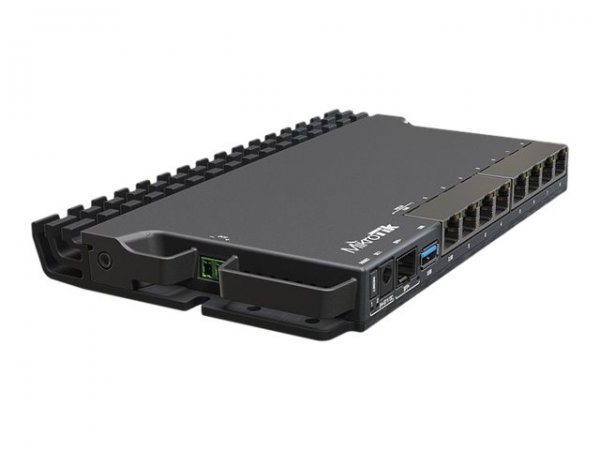 MikroTik RB5009UG+S+IN - WAN Ethernet - 2.5 Gigabit Ethernet - Nero