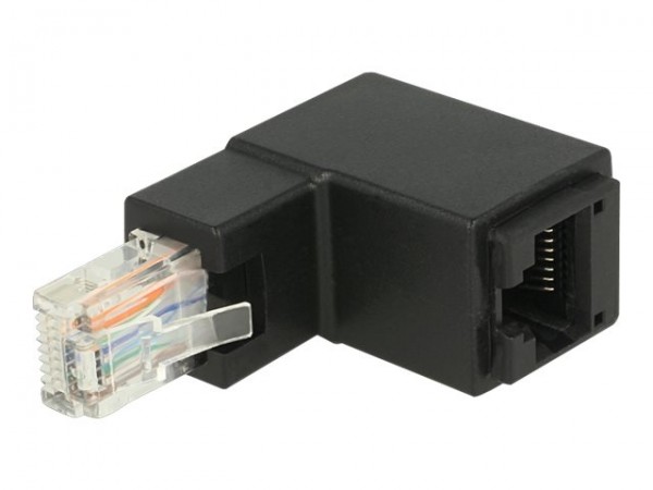 Delock 86424 - RJ-45 - RJ-45 - Nero