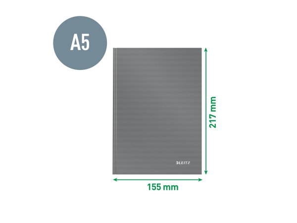 Esselte Leitz Notizbuch Solid A5 4666-00-30 - Bürokleinmaterial - A5