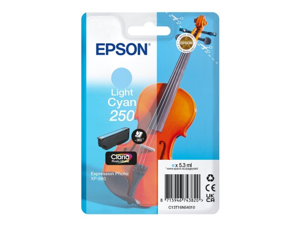 Epson Singlepack Light Cyan 250 ink - Originale - Cartuccia di inchiostro