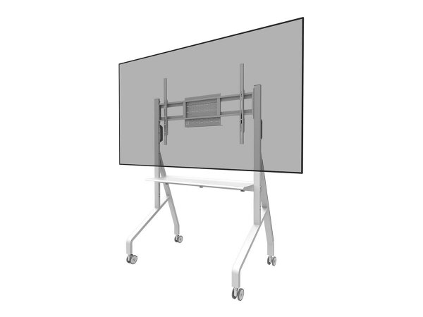 Neomounts FL50-525WH1 Carrello TV 55-86" - installazione rapida - TÜV - Trolley multimediale - Bianc