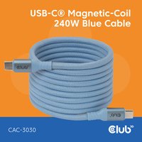Club 3D Usb Type C ->C blau Bi-Direktional Kabel Usb-C - Cavo - Digitale/dati