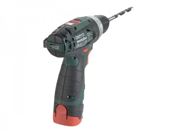 Metabo PowerMaxx BS Basic - Trapano con impugnatura a pistola - Senza chiave - 1 cm - 2,2 cm - 1 cm