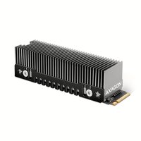 AXAGON CLR-M2XT M.2 SSD Passivkühler Aluminium - 2280 - Alluminio