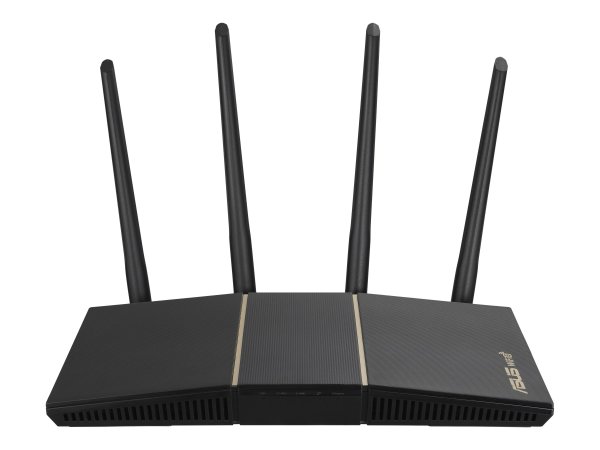 ASUS RT-AX57 - Wi-Fi 6 (802.11ax) - Dual-band (2.4 GHz/5 GHz) - Collegamento ethernet LAN - Nero - R