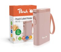 Peach Label Printer PE110 pink - Stampanti etichetta/label - Stampa a trasferimento termico