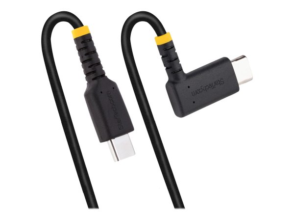StarTech.com Cavo di Ricarica USB-C a 90° da 1m - Cavetto di Ricarica Veloce USB Tipo-C per uso inte