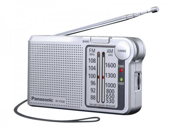 Panasonic RF-P150DEG - Portatile - Analogico - AM,FM,MW,UKW - 87 - 108 MHz - 5,7 cm - Analogico