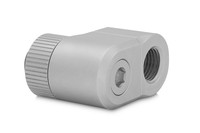 EK Water Blocks 3831109893128 - Guarnizione - Ottone - Argento - 1/4" - 33 mm - 2,3 cm