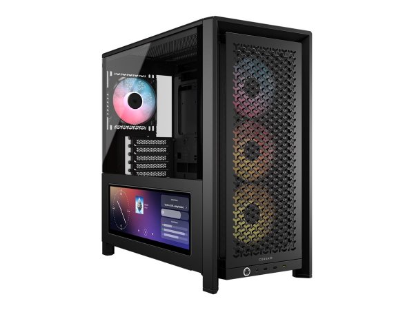 Corsair Frame 4000D LCD RS Performance Mid-Tower Black - Torre - ATX