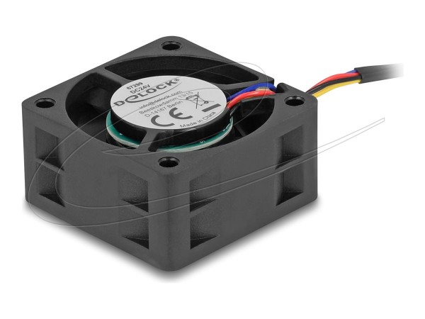 Delock Axiallüfter DC 40 x 40 schwarz