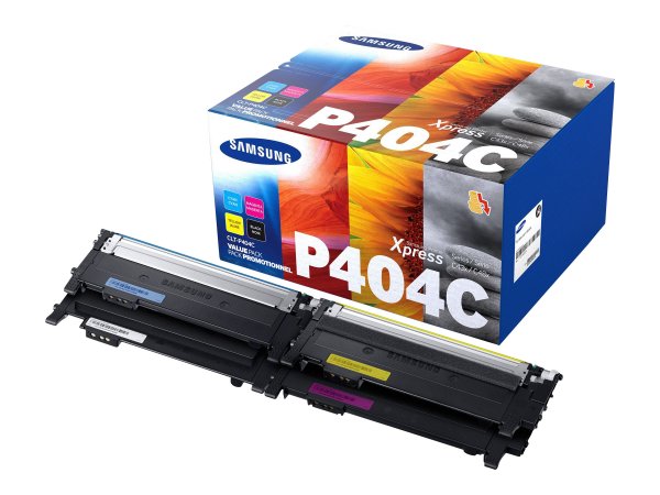 HP Confezione da 4 cartucce toner originali CLT-P404C (ciano/magenta/giallo/nero) - 1500 pagine - 10