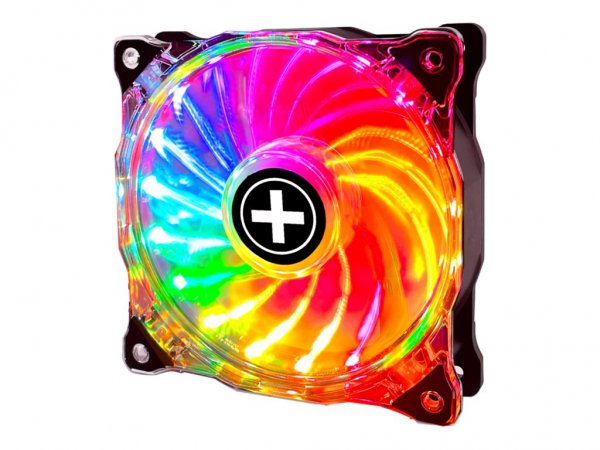 Xilence Lüfter 120*120 transparent ARGB PWM XF092 - Case fan - 29 dB