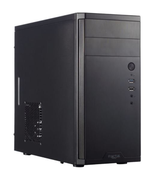 Fractal Design Core 1100 - Mini Tower - PC - Nero - micro ATX - Mini-ITX - HDD - Potenza - 14,8 cm