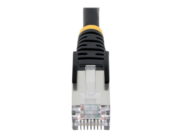 StarTech.com Cavo Ethernet CAT 6a - 7m - Nero - Cavo di rete LAN Low Smoke Zero Halogen (LSZH) - 10G