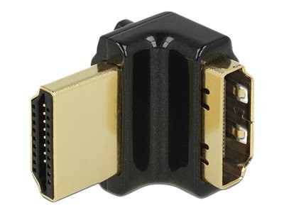 Delock HDMI-A/HDMI-A - F/M - 90° - HDMI - HDMI - Nero