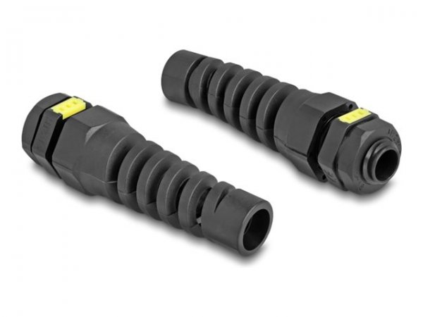 Delock Kabelverschraubung M12 Belüftung Zugentlastung IP68