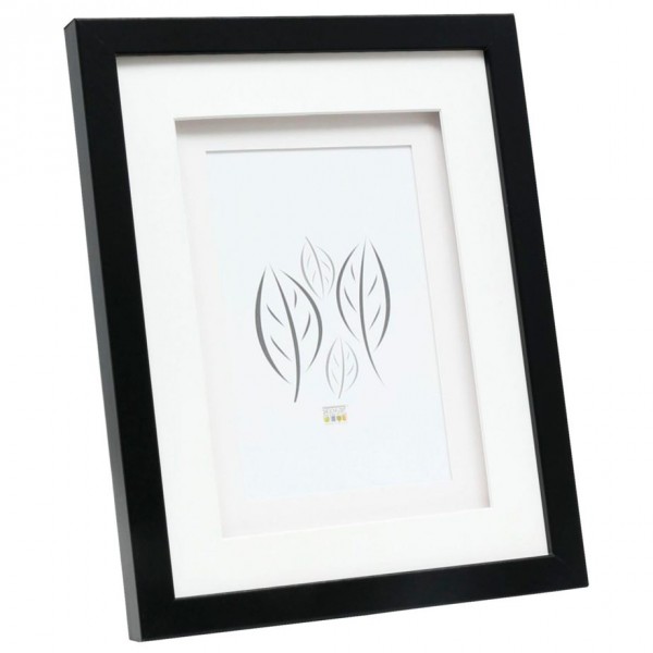 Deknudt S65KK2 schwarz 13x13 Holz doppeltes Passepartout