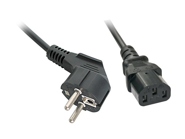 Lindy 30337 - 5 m - CEE7/7 - Accoppiatore C13