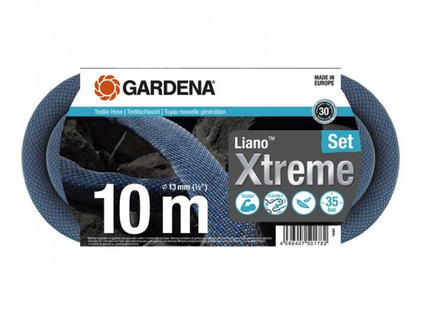 Gardena Liano - 10 m - Sul suolo - Nero - Blu - Grigio - Cloruro di polivinile (PVC) - Tessile - 35