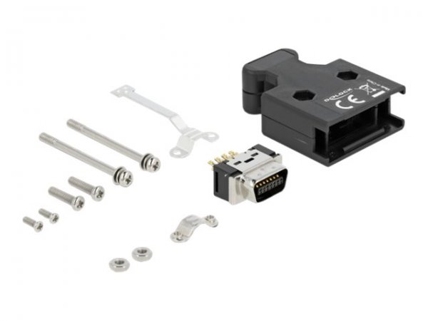 Delock MDR Stecker Lötanschluss mit Gehäuse - Cavo